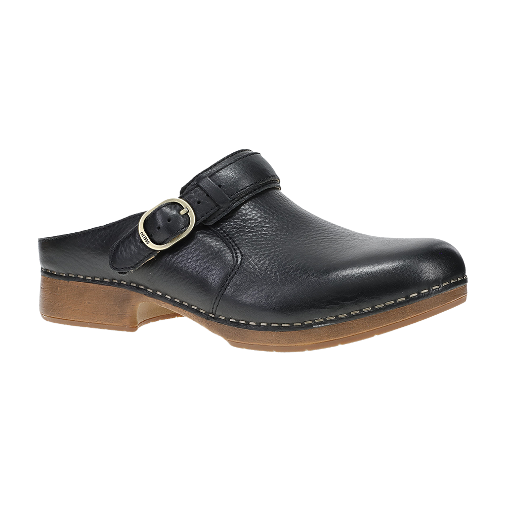 Dansko Millie-Black Waxy Milled