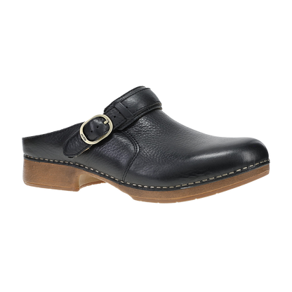 Dansko Millie-Black Waxy Milled