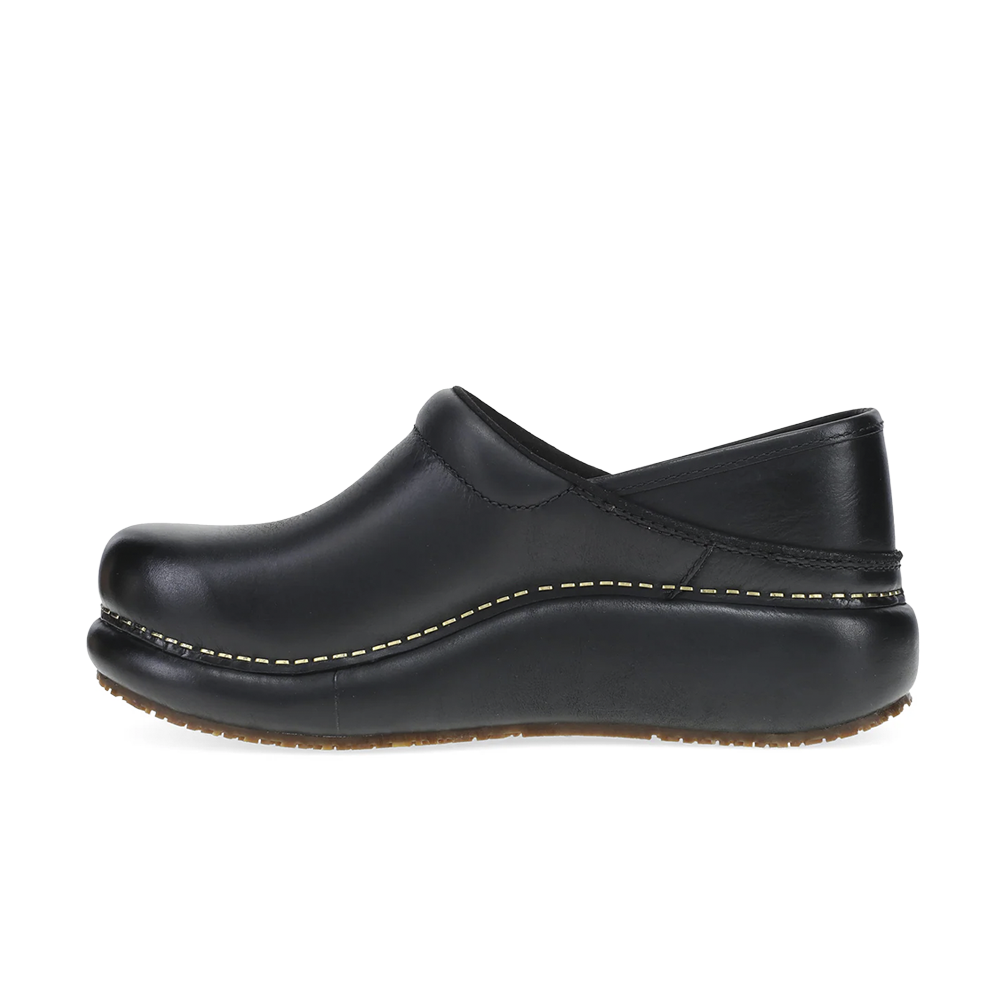 Dansko Platform Pro-Black Burnished Nubuck