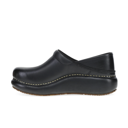Dansko Platform Pro-Black Burnished Nubuck