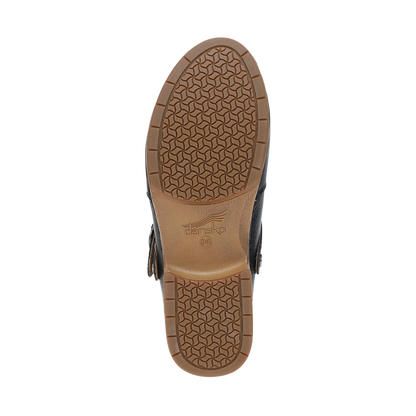 Dansko Millie-Black Waxy Milled