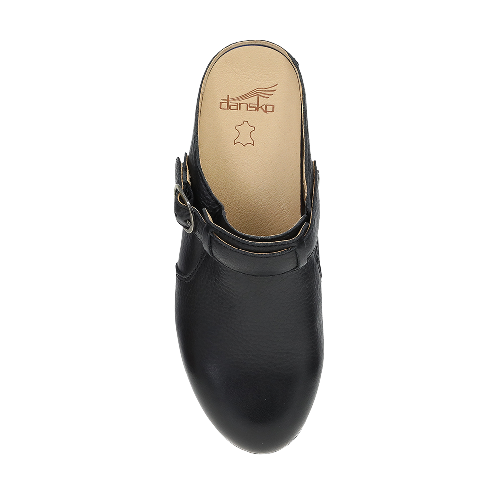 Dansko Millie-Black Waxy Milled