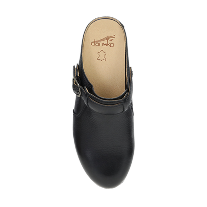 Dansko Millie-Black Waxy Milled