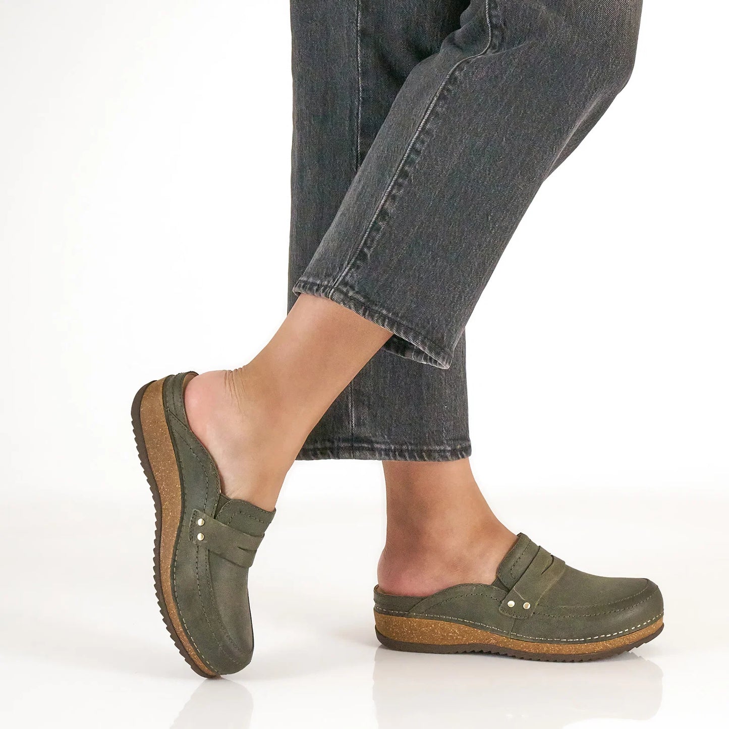 Dansko Maggy Clog-Olive