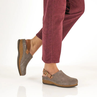 Dansko Merrin-Stone Embossed Suede