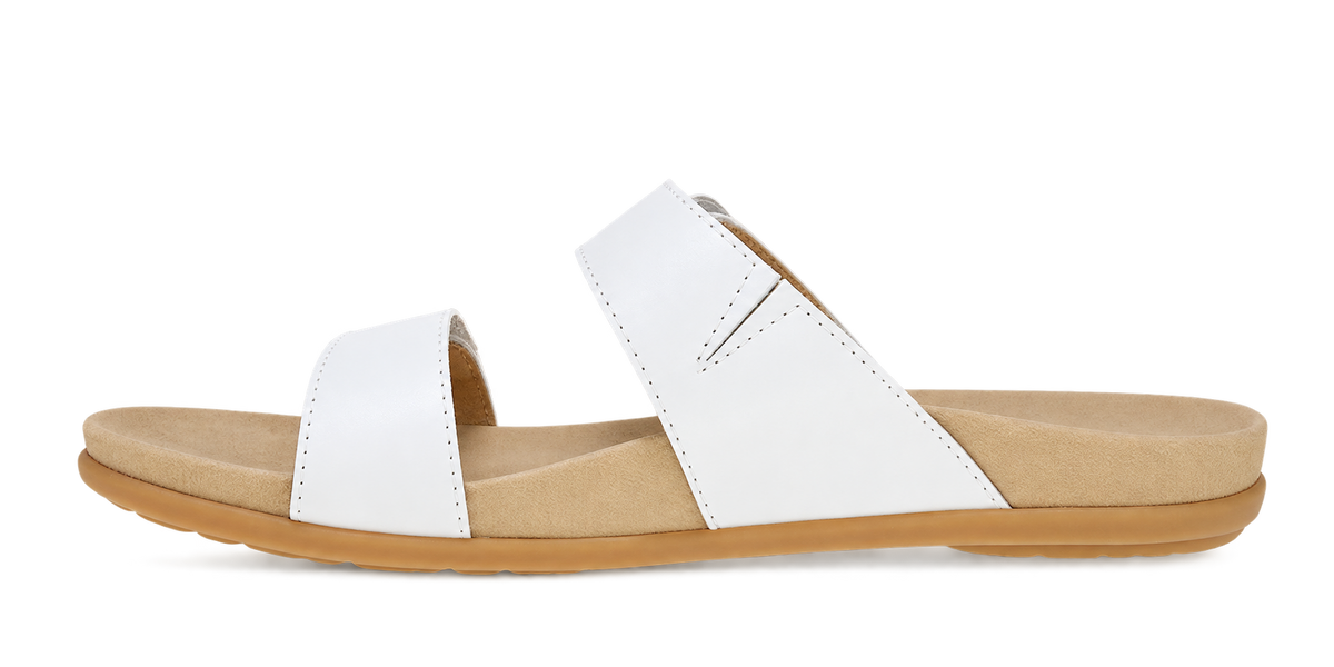Dansko Justine-White Full Grain