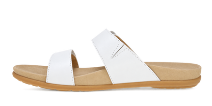 Dansko Justine-White Full Grain