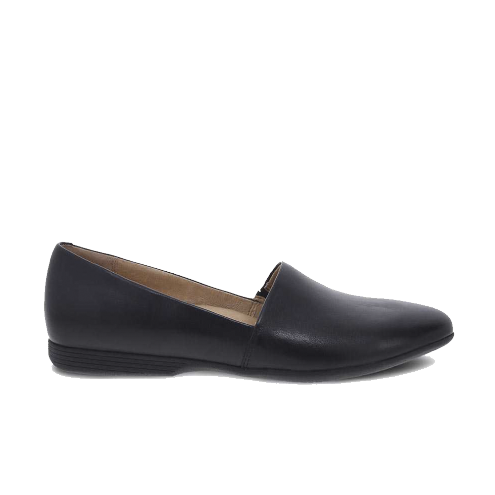 Dansko Larisa-Wide Black Milled Nappa