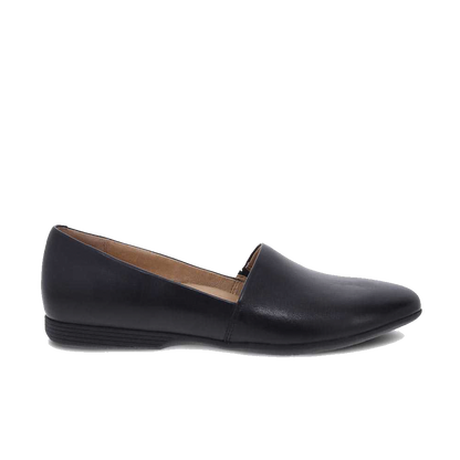Dansko Larisa-Wide Black Milled Nappa