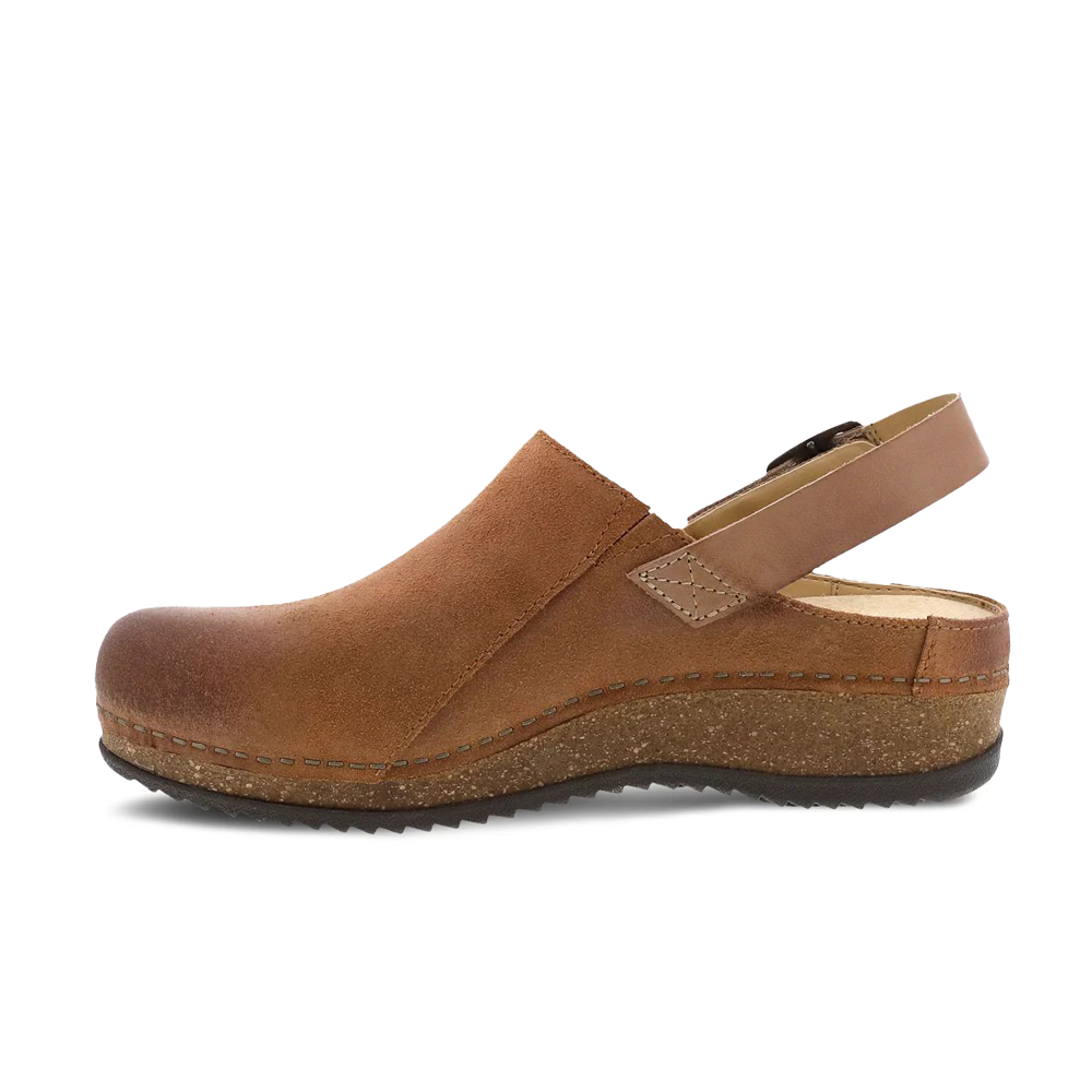 Dansko Merrin-Tan Burnished Suede