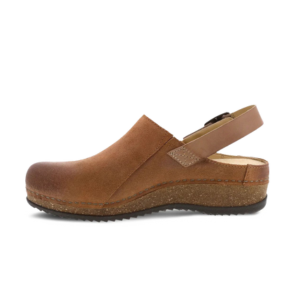 Dansko Merrin-Tan Burnished Suede