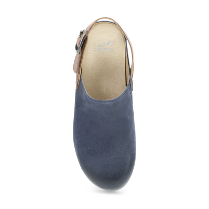 Dansko Merrin-Blue Burnished Suede