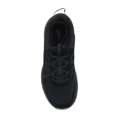 Dansko Poppy-Black/Black Suede