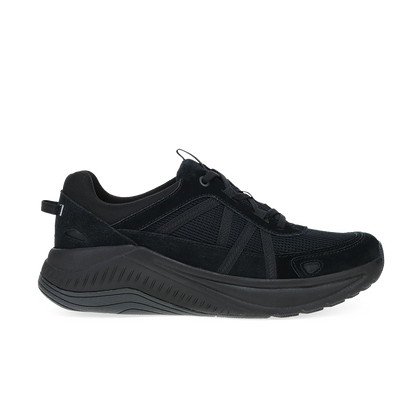 Dansko Poppy-Black/Black Suede