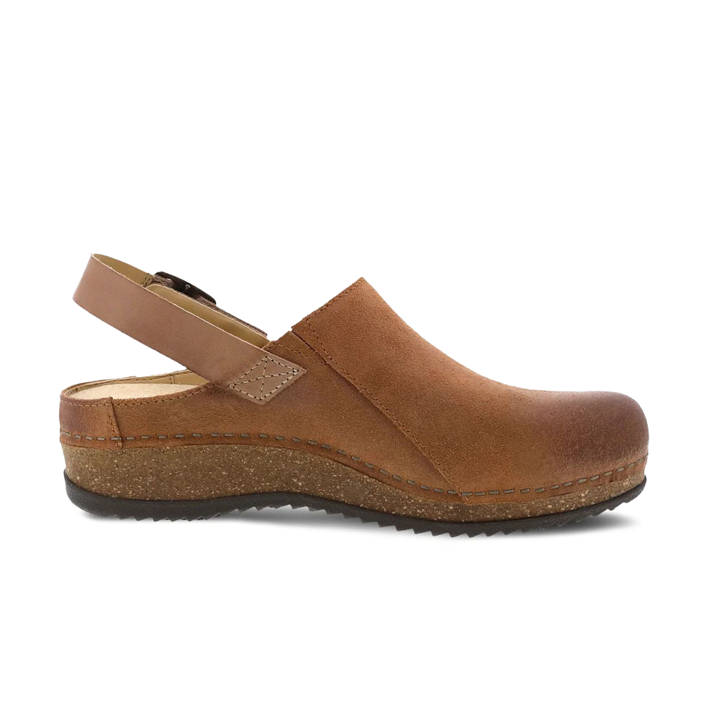 Dansko Merrin-Tan Burnished Suede