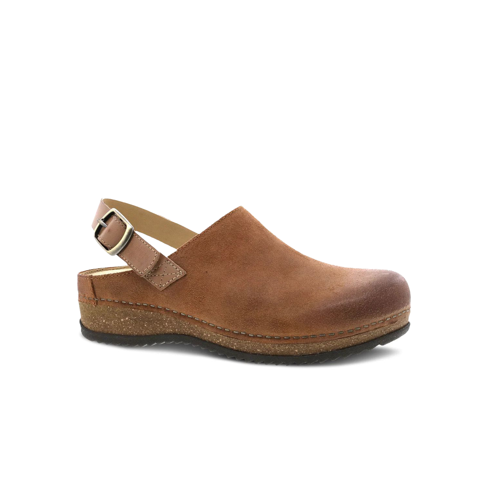 Dansko Merrin-Tan Burnished Suede