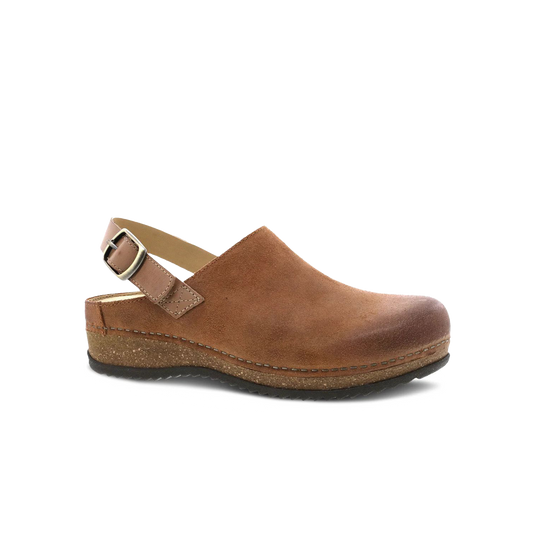 Dansko Merrin-Tan Burnished Suede