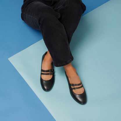 Dansko Leeza-Black Nappa