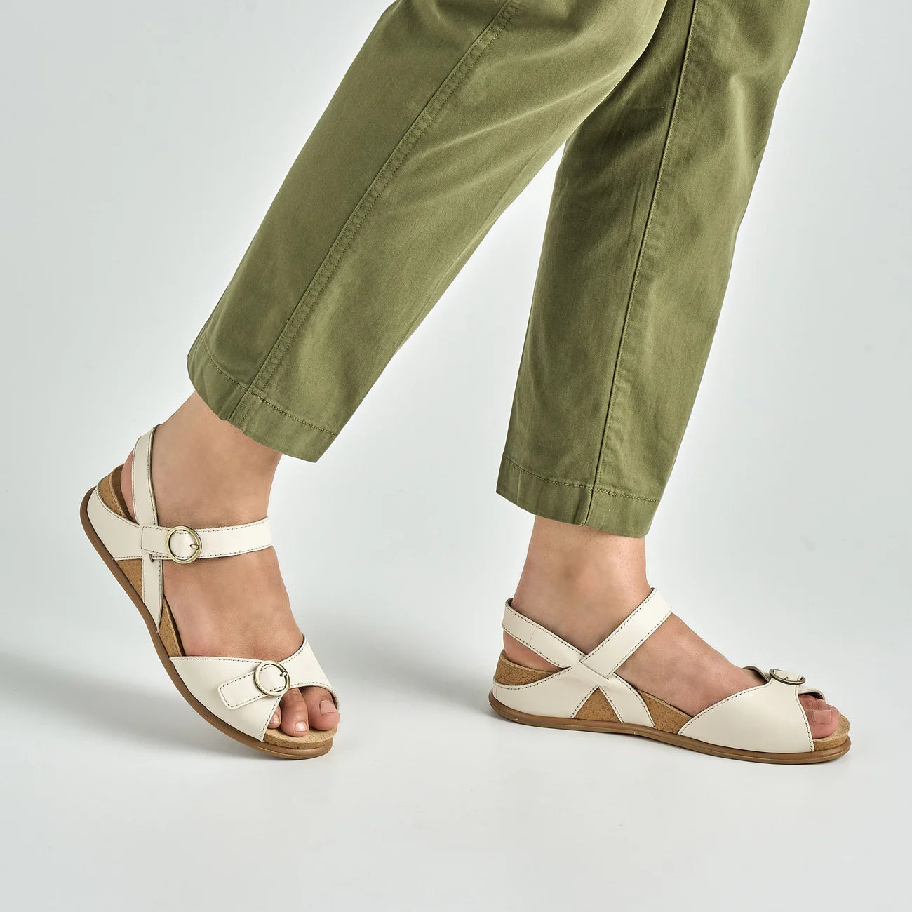 Dansko Candace-Ivory Full Grain