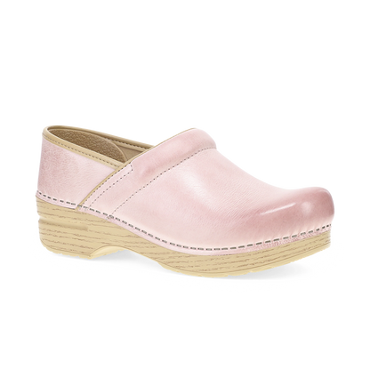 Dansko Professional-Pink Milled Burnished