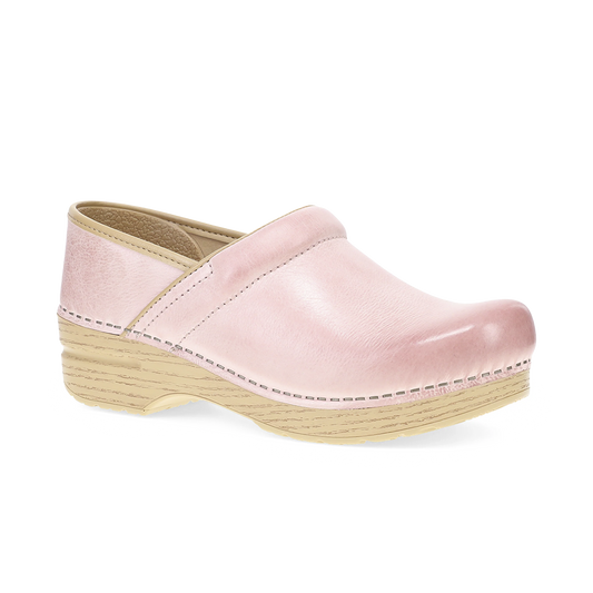 Dansko Professional-Pink Milled Burnished