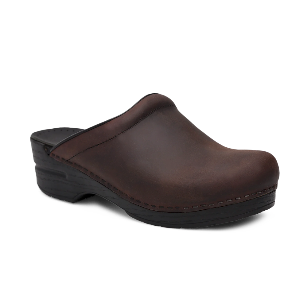 Dansko Sonja-Antique Brown/Black