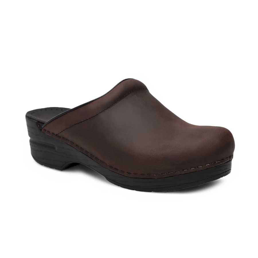 Dansko Sonja-Antique Brown/Black