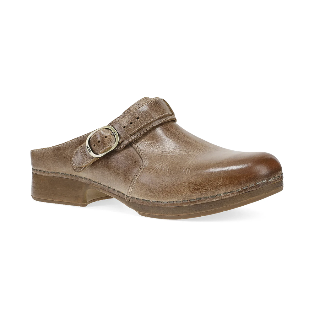 Dansko Millie-Tan Waxy Brush Off