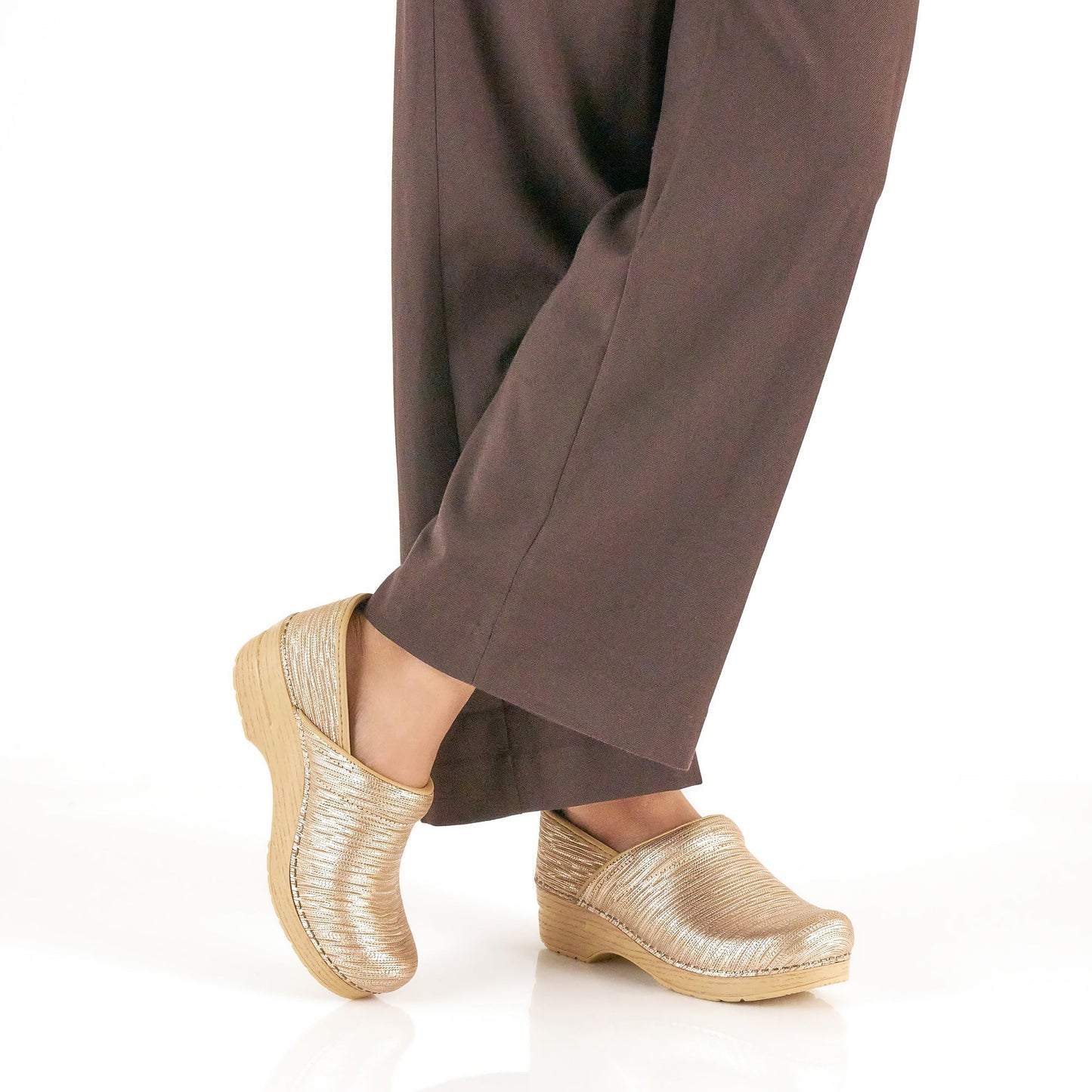 Dansko Professional Clog-Gold Texture