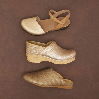 Dansko Professional Clog-Gold Texture