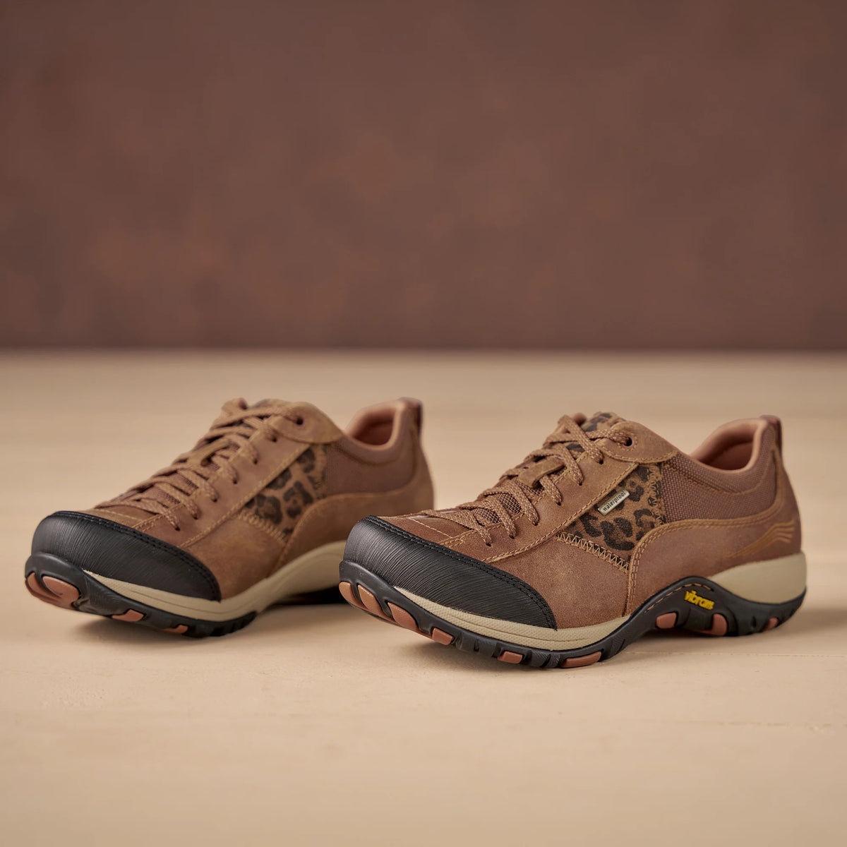Dansko Paisley-Brown/Leopard Waterproof