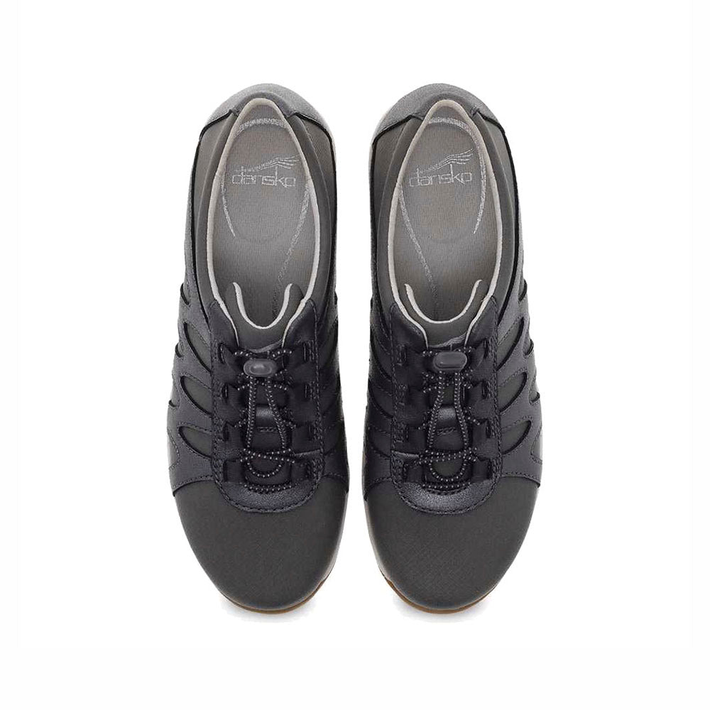 Dansko Harlie-Charcoal Metallic