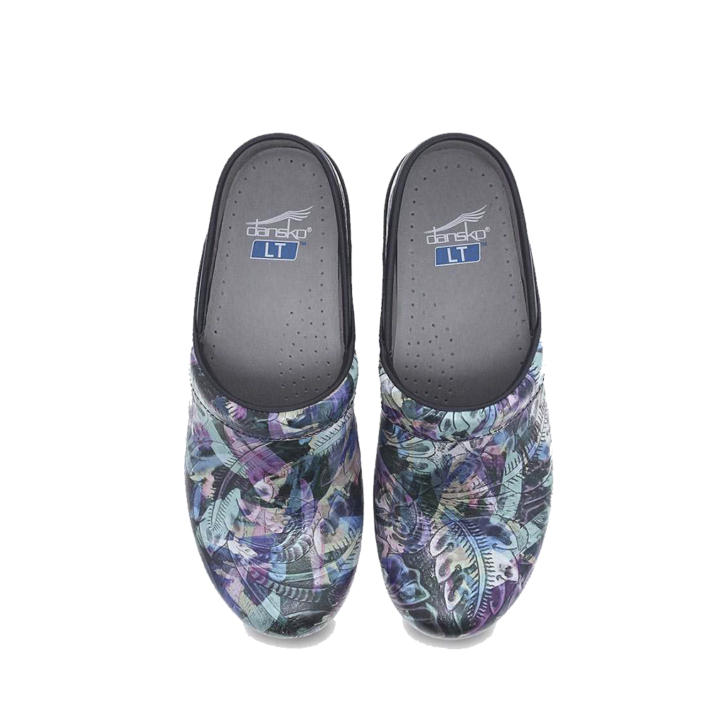 Dansko LT Pro Watercolor Tooled Clog Dansko AU NZ Dansko Australia New Zealand