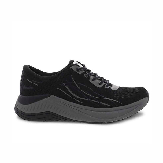Dansko Women's Pace Mesh Walking Shoes- Black/ Grey