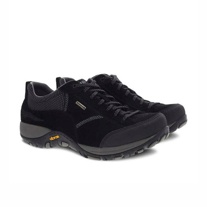 Dansko Paisley Black/Black Suede