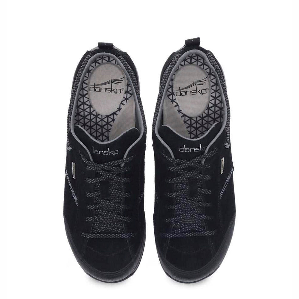 Dansko Paisley Black/Black Suede