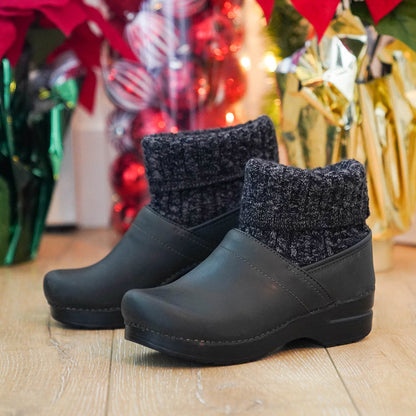 Dansko Chloe-Black Oiled