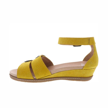 Dansko Astrid-Yellow Nubuck